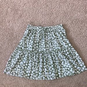 Floral skirt